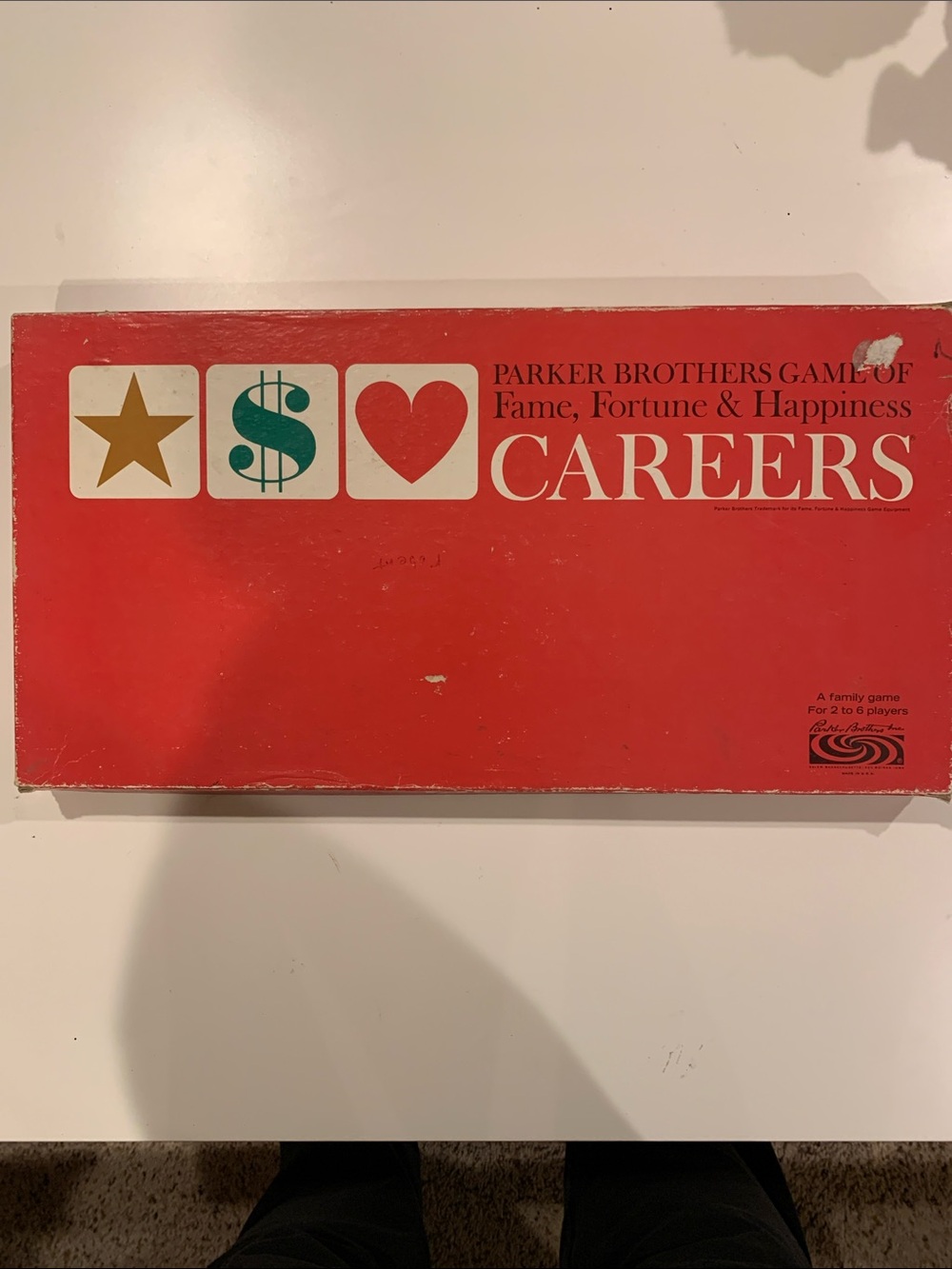 Vintage 1965 Careers game by Parker brothers